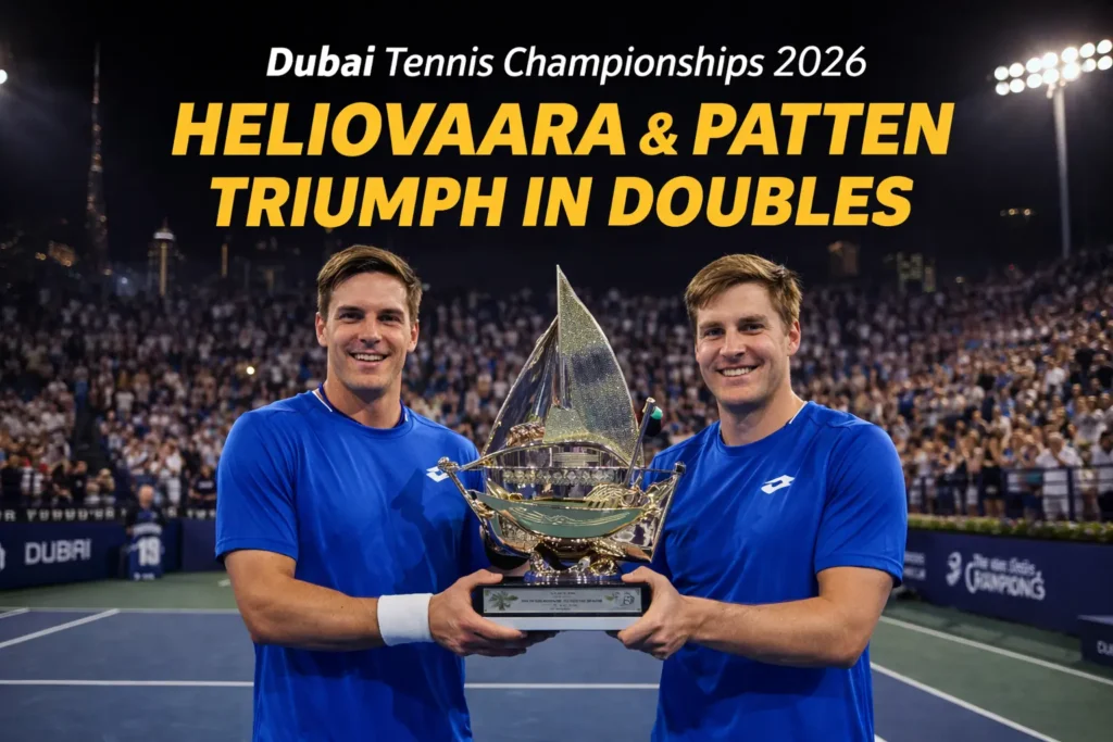 Dubai Tennis Championships 2026: Heliovaara and Patten Triumph in Doubles