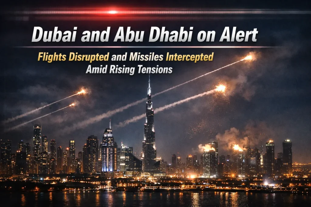 Dubai and Abu Dhabi under Alert