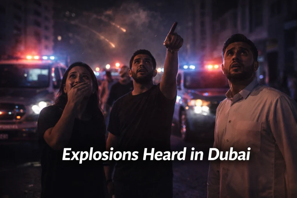 Explosions Heard in Dubai