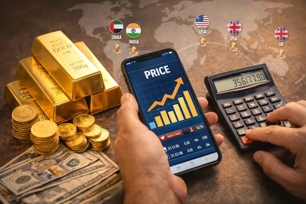 Global Gold Price Comparison