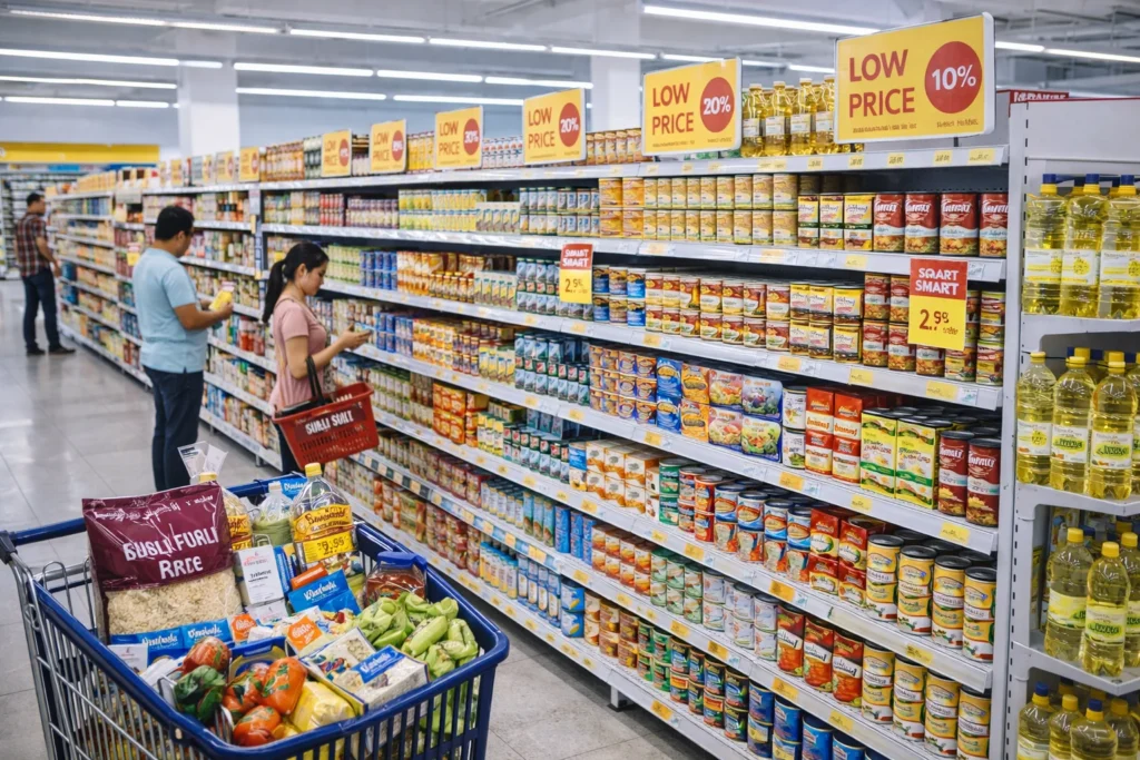 Grocery Shopping at Discount in Dubai Supermarkets