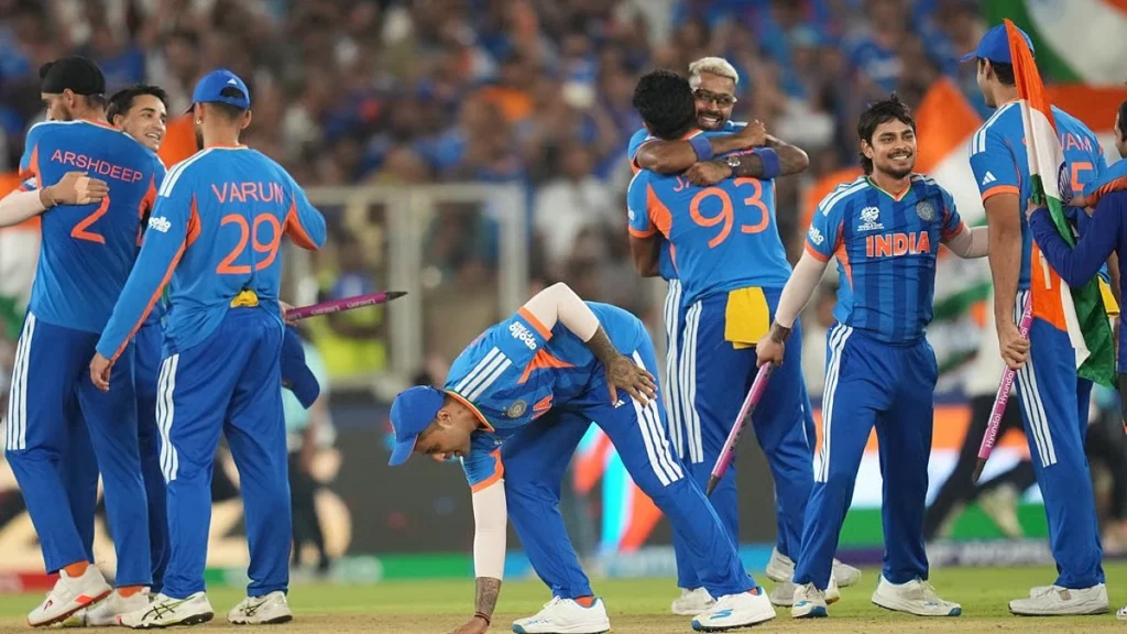India Wins T20 World Cup 2026 by Beating New Zealand: Team India Repeated, Defeated and Created History, Becomes First Team to Win 3 T20 World Cup Titles India Wins T20 World Cup 2026 by Beating New Zealand: Team India Repeated, Defeated and Created History in Ahmedabad, Becomes First Team to Win Three T20 World Cup Titles