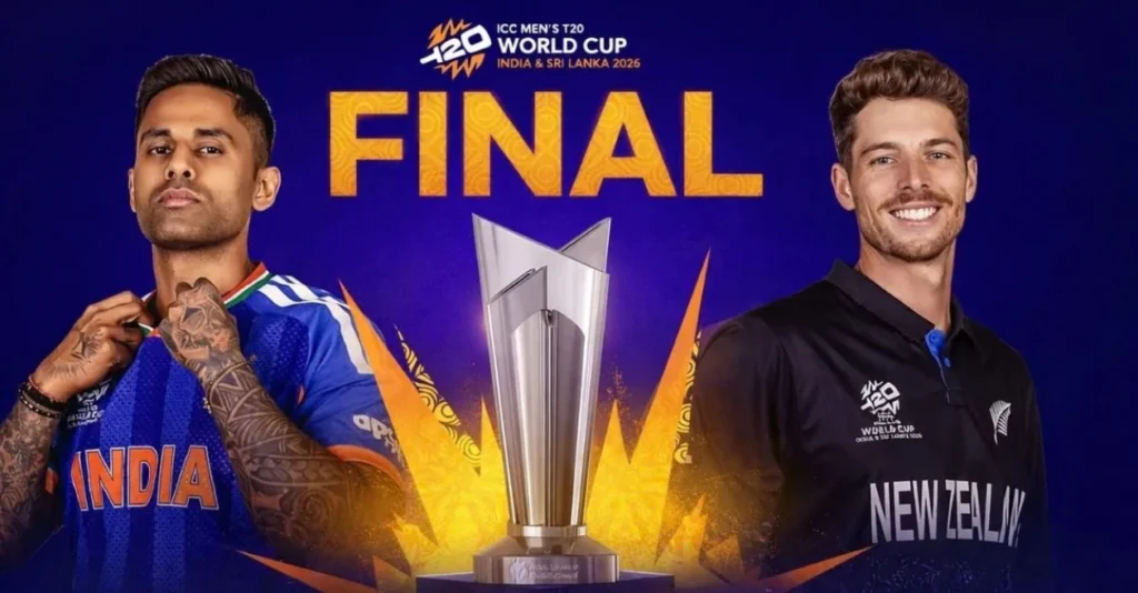 India vs New Zealand T20 World Cup 2026 Final: Everything You Need to Know