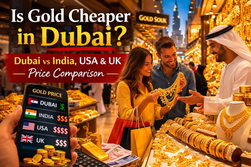 Is Gold Cheaper in Dubai Than India/USA/UK? What Buyers Should Know