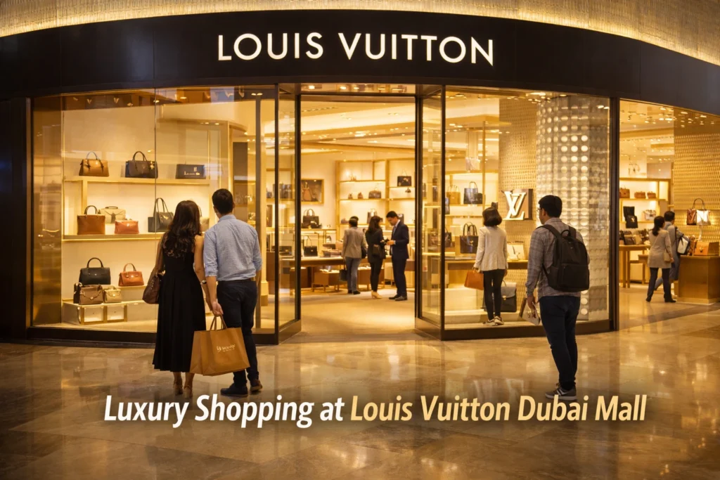 Luxury Shopping at Louis Vuitton Dubai