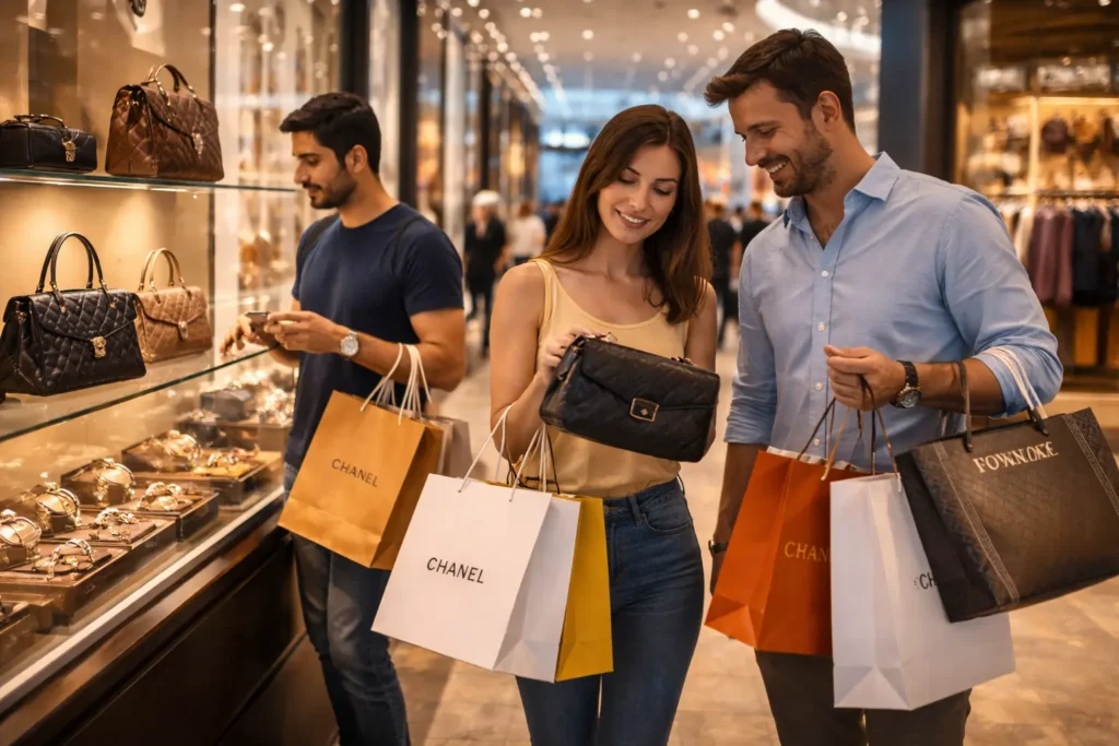 Luxury Shopping in Dubai mall