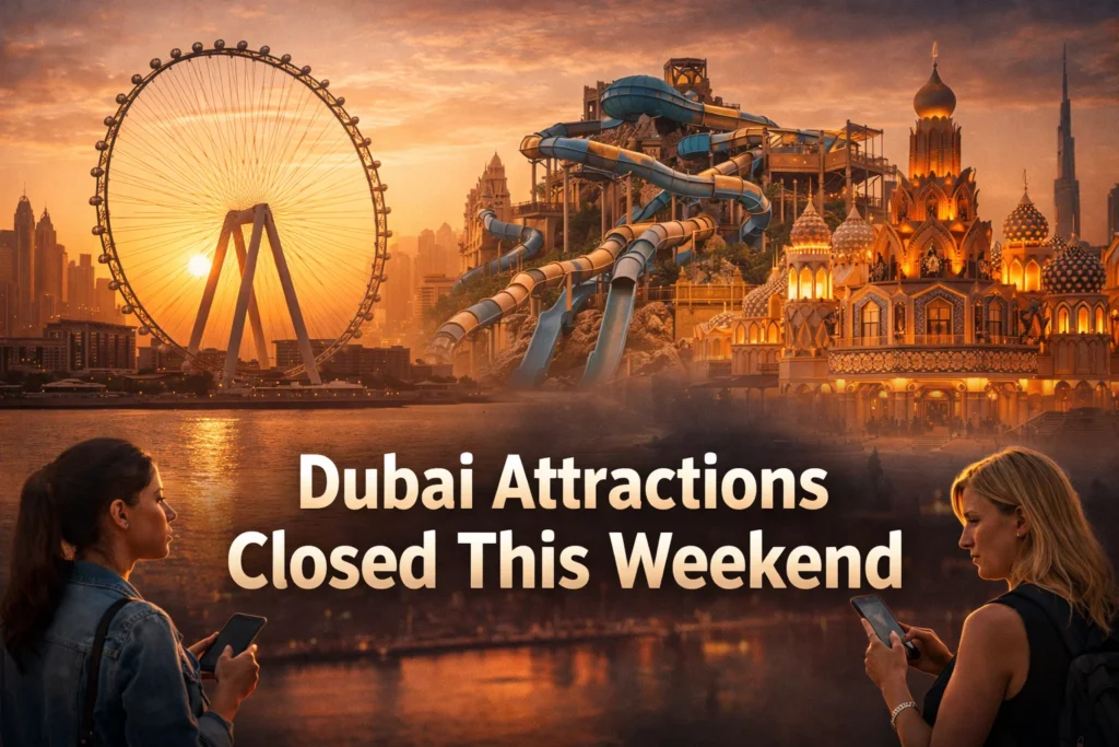 Dubai Attractions Weekend Closure: Ain Dubai, Wild Wadi and Global Village Shut Temporarily