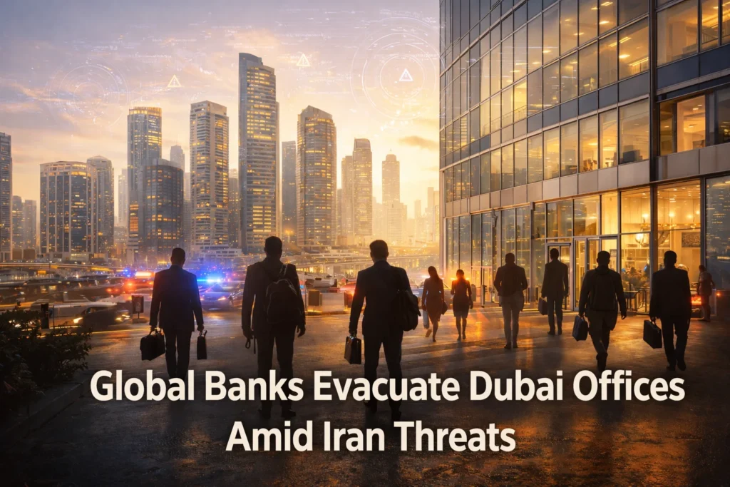 Rising Iran War Tensions Force Gulf Financial Hubs to Evacuate Dubai Offices