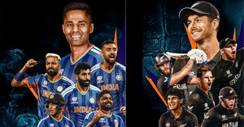 T20 World Cup 2026 Final - A look at India vs New Zealand Record in the Tournament