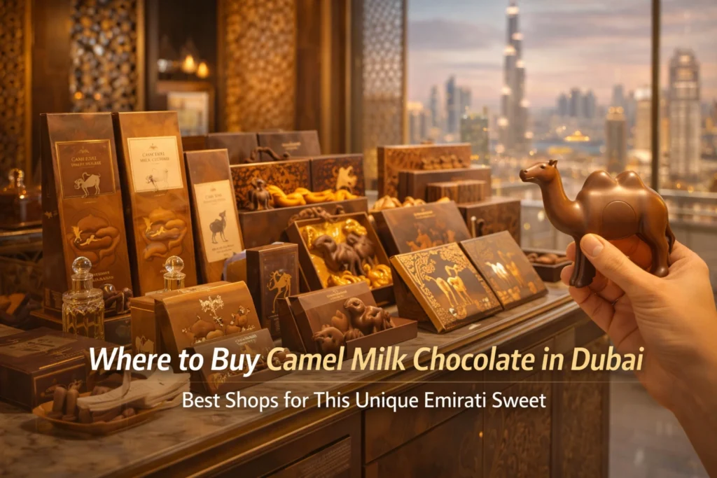 Where to Buy Camel Milk Chocolate in Dubai? Best Shops for This Unique Emirati Sweet