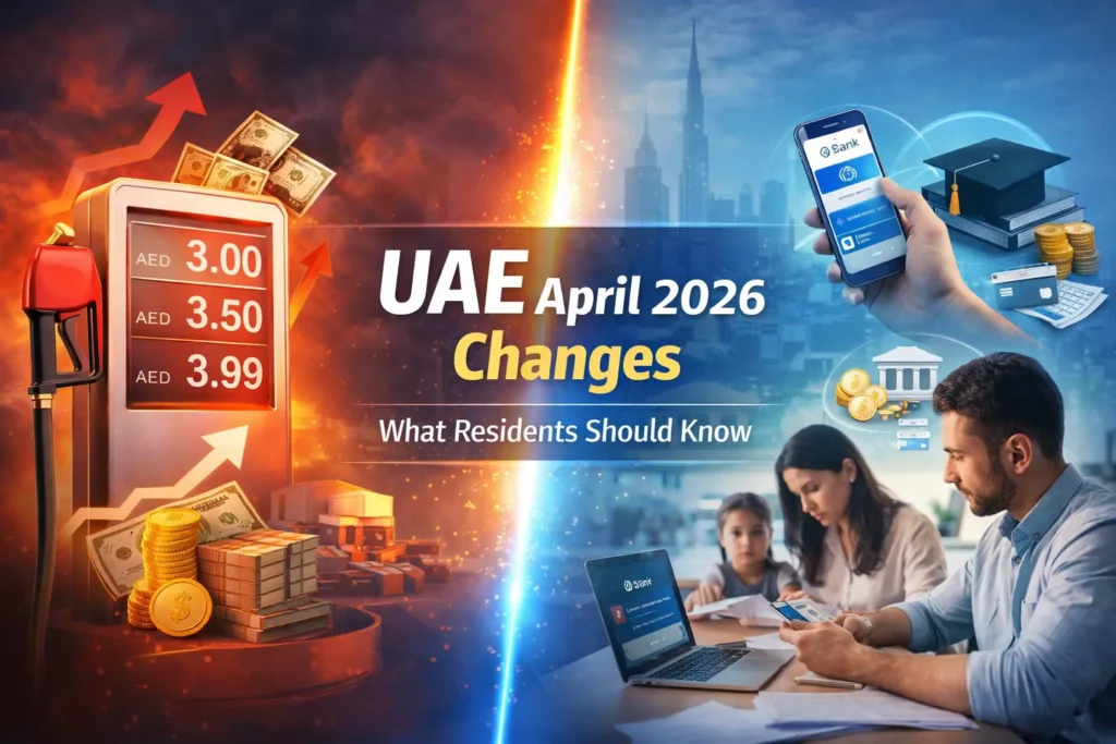 5 Major UAE Updates Residents Need to Know for April 2026 5 Major UAE Updates - What Residents Should Know