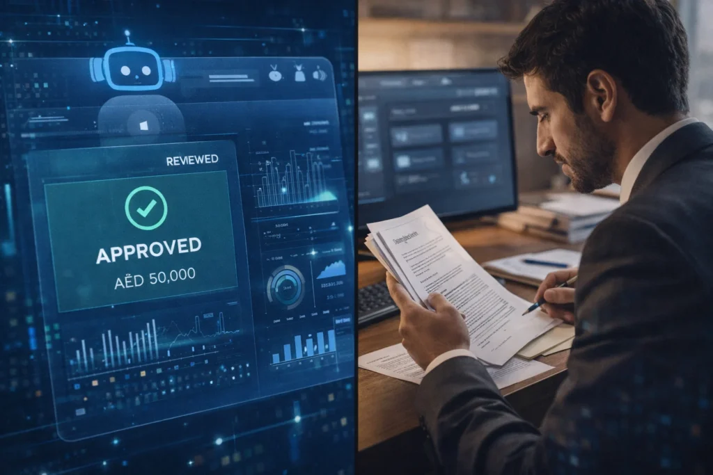 AI vs Human Banking Decision Making