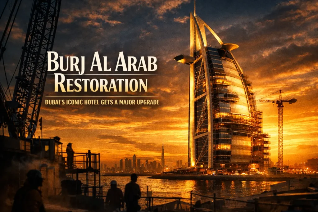 Burj Al Arab Restoration: Dubai’s Landmark Hotel Gets a Modern Upgrade