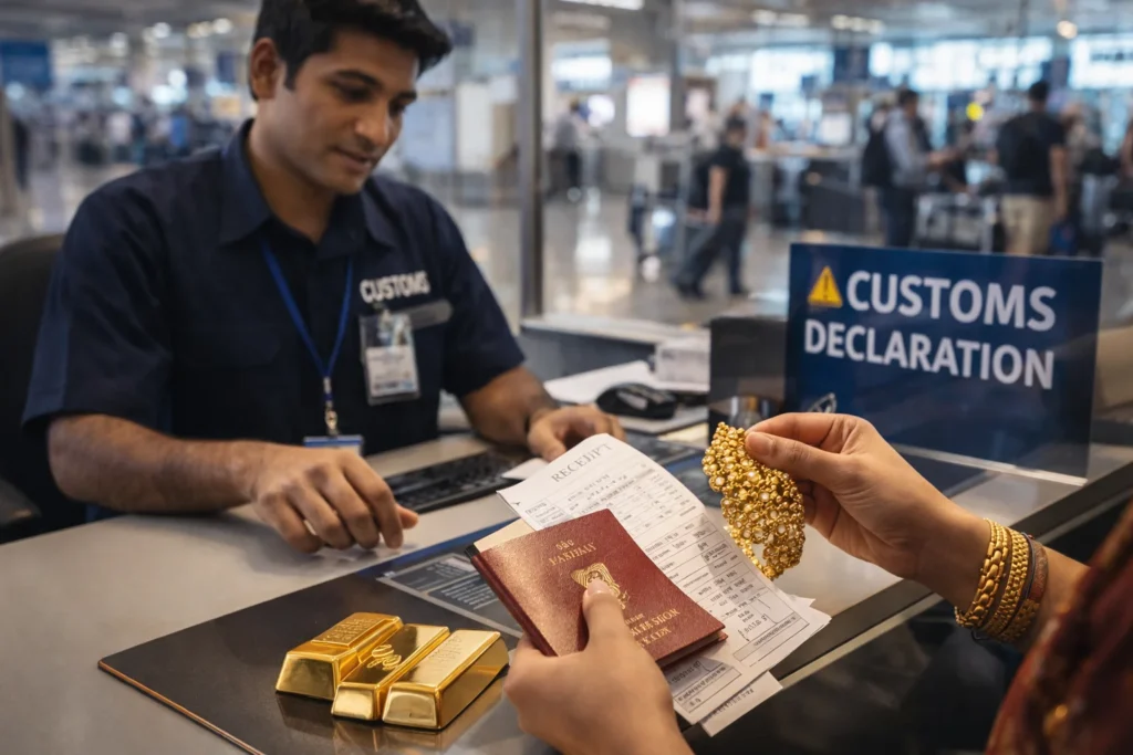 Buying Gold from Dubai to India