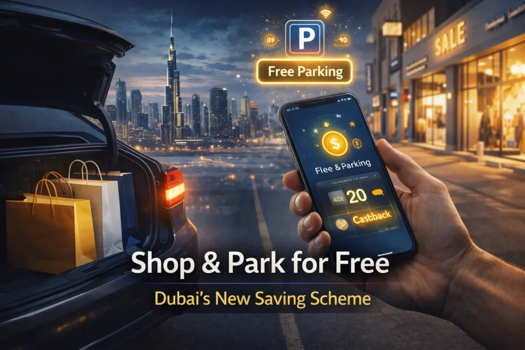 Dubai Launches ‘Shop and Park for Free’ Initiative: How Motorists Can Save on Parking Dubai Launches ‘Shop and Park for Free’ Initiative: How Motorists Can Save on Parking