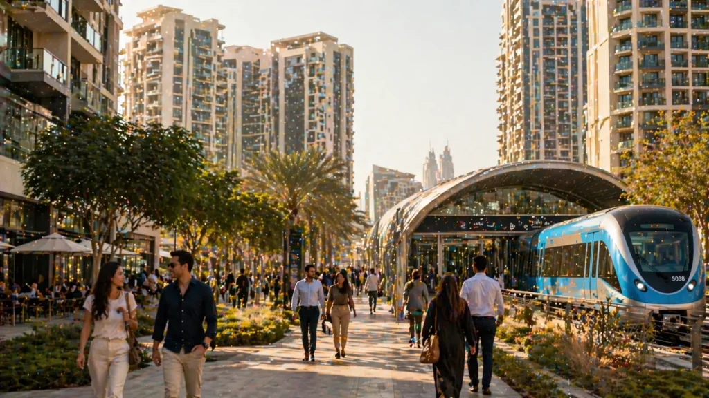 Dubai Metro Map - New Blue and Gold Line to Ease Travel across the City