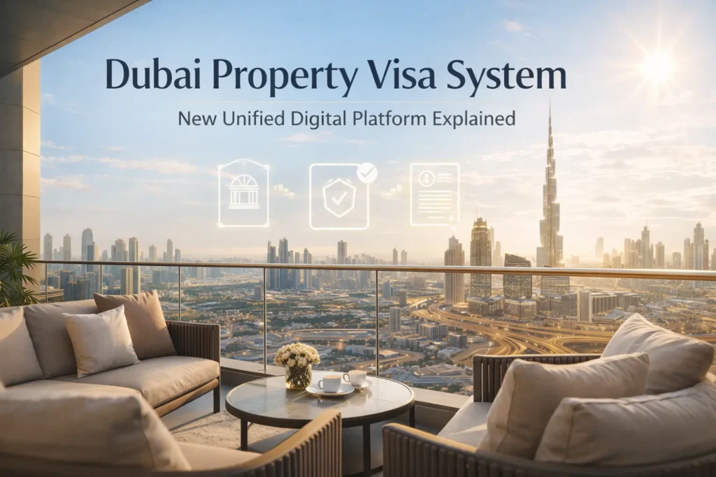 Dubai Property Visa System New Unified Digital Platform Explained