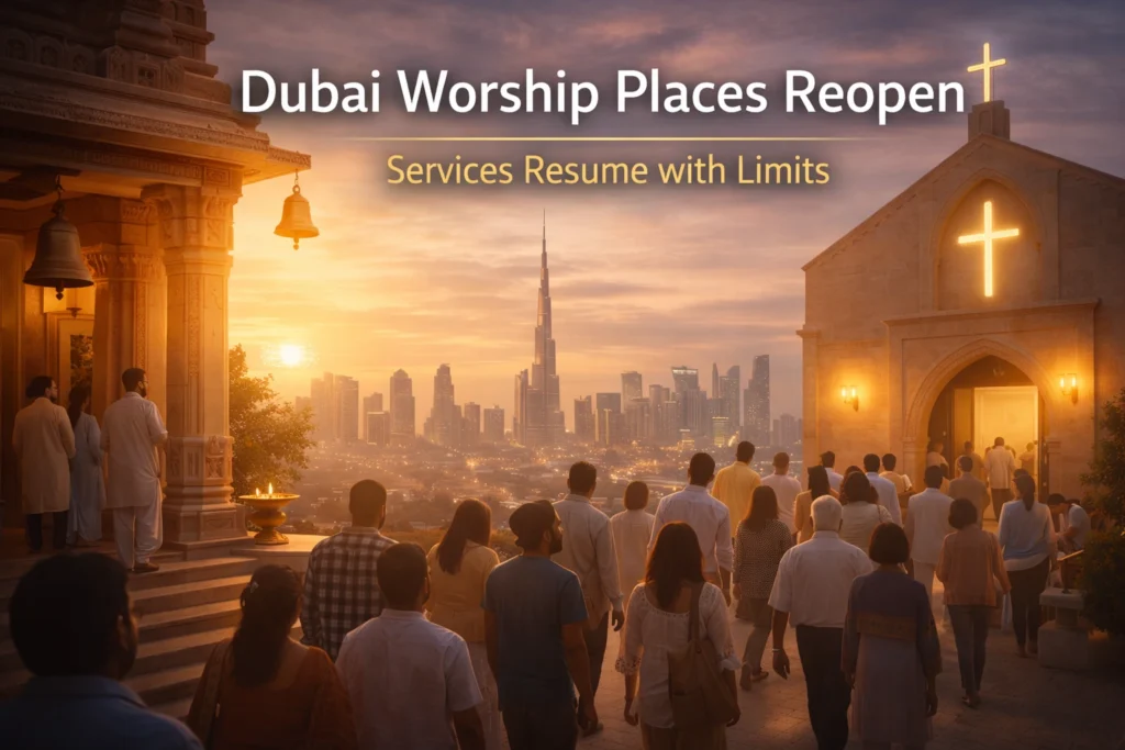 Dubai Reopens Temples, Churches and Gurudwaras with Limited Services from April 11 Dubai Reopens Temples, Churches and Gurudwaras with Limited Services from April 11