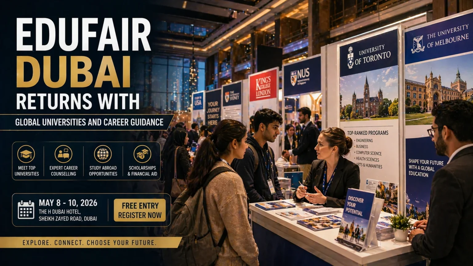 Edufair Dubai Returns With Global Universities and Career Guidance