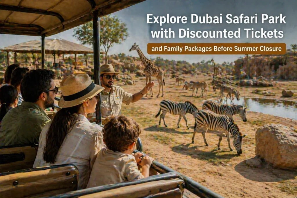Explore Dubai Safari Park with Discounted Tickets and Family Packages Before Summer Closure