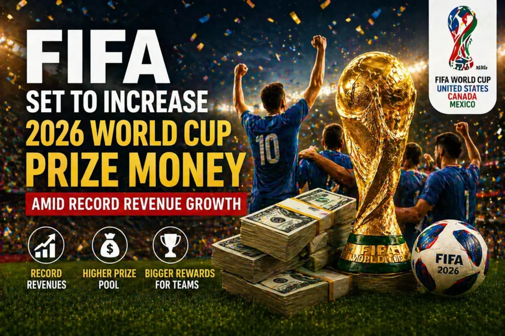 FIFA Set to Increase 2026 World Cup Prize Money Amid Record Revenue Growth