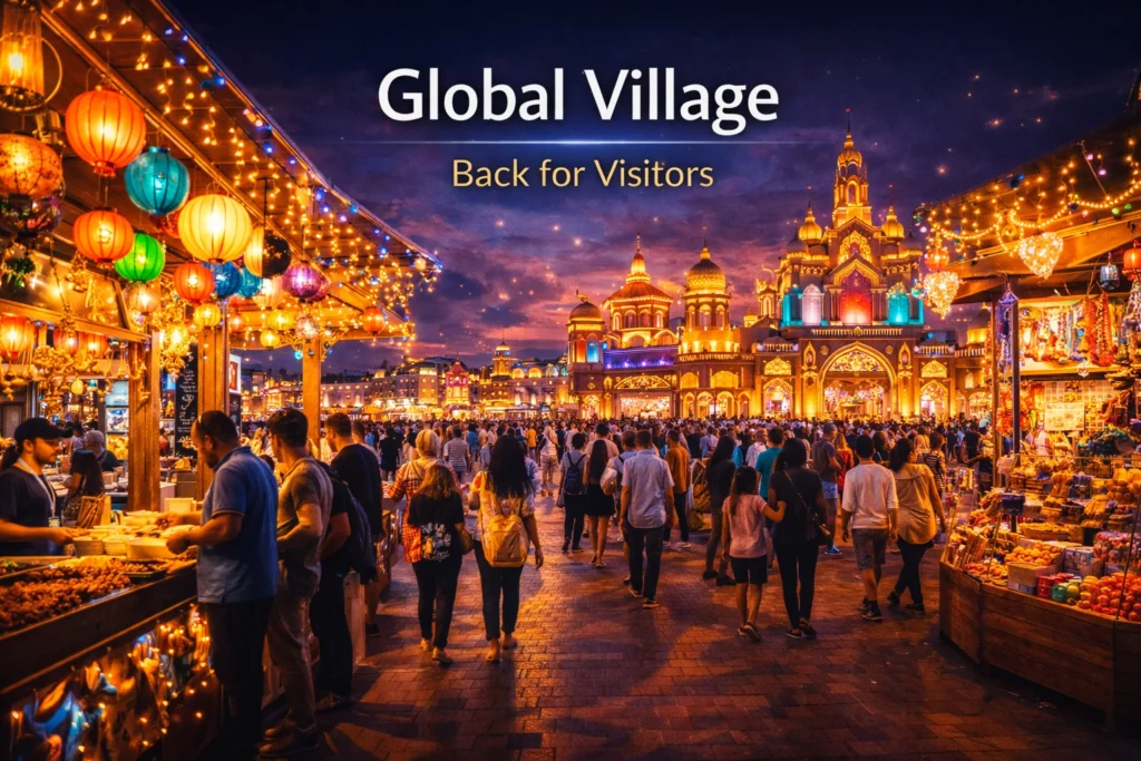Global Village is Back for Visitors