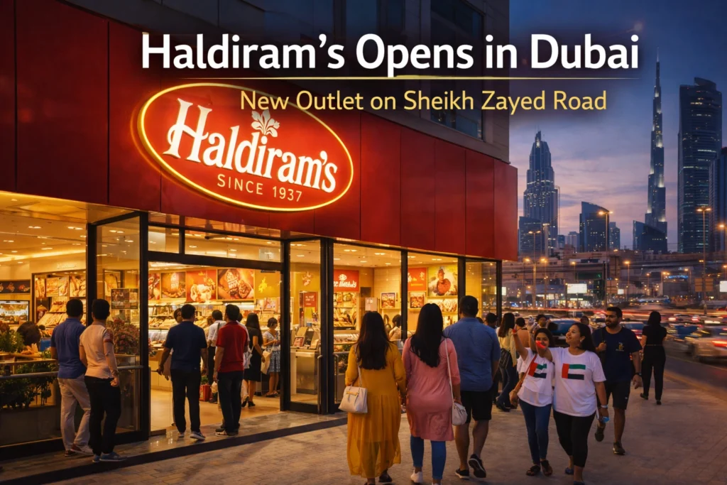 Haldiram’s Opens Second Outlet in Dubai at Prime Sheikh Zayed Road Location Haldiram’s Opens Second Outlet in Dubai at Prime Sheikh Zayed Road Location