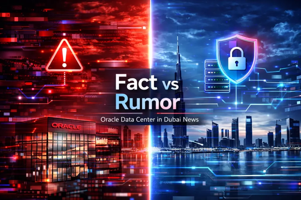 Oracle Data Center in Dubai News