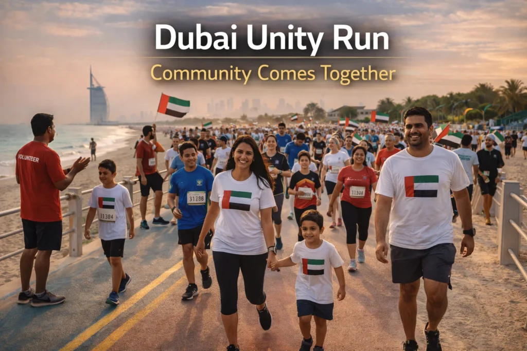 Run As One Event Brings Over 1500 People Together at Kite Beach Dubai