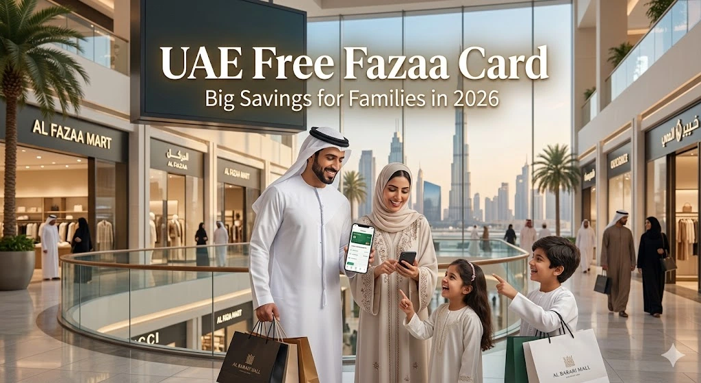 UAE Residents Can Now Get Free Fazaa Card