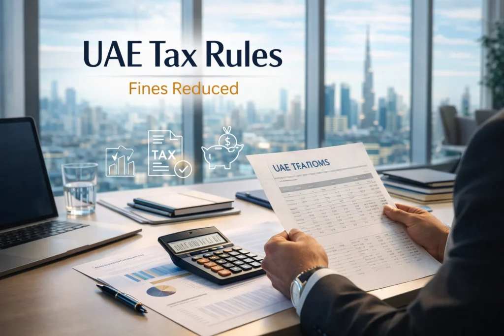 UAE Tax Update - Rules Explained andFines Reduced