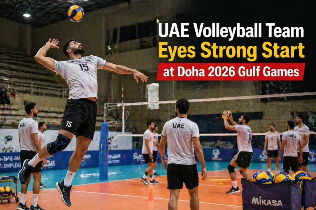 UAE Volleyball Team Eyes Strong Start at Doha 2026 Gulf Games