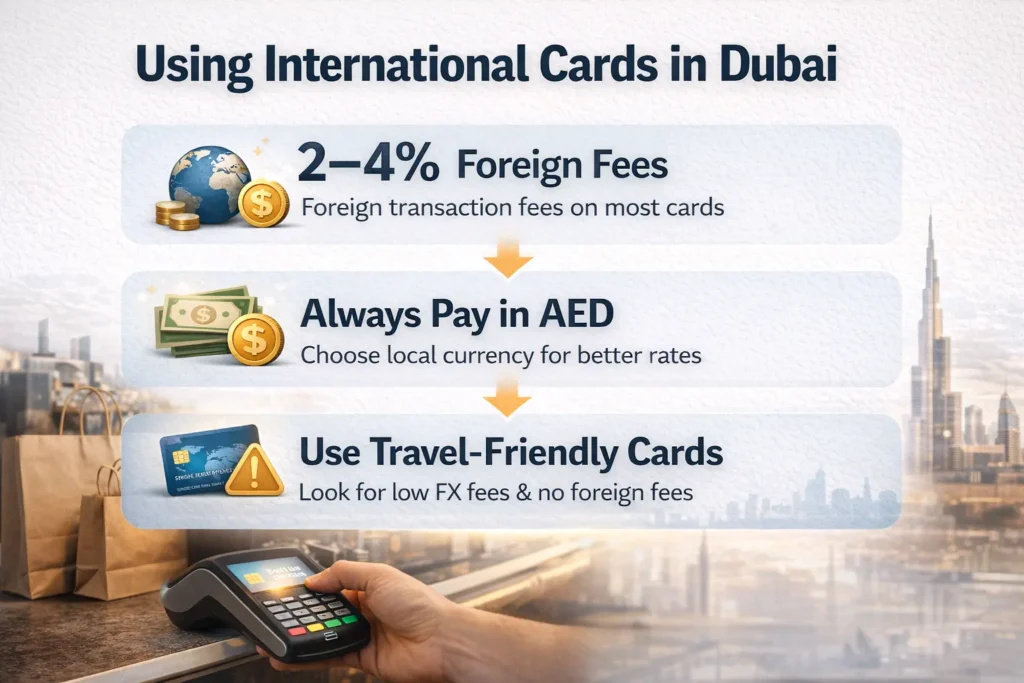 Where You Can Use International Credit Cards in Dubai