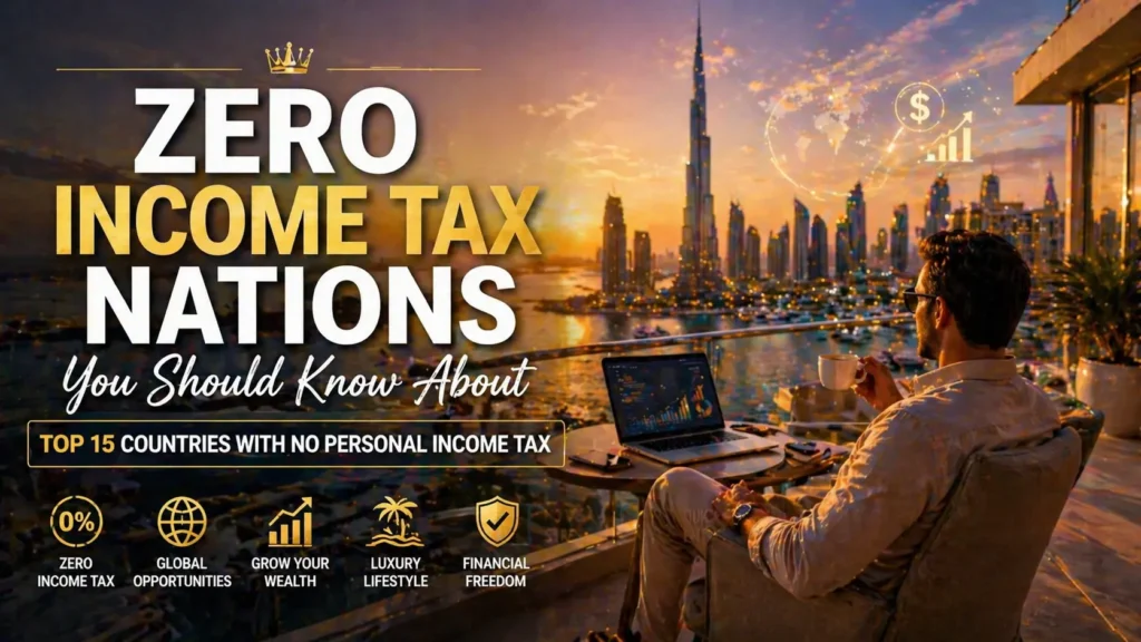 Zero Income Tax Nations You Should Know About - Top 15 Countries With No Personal Income Tax