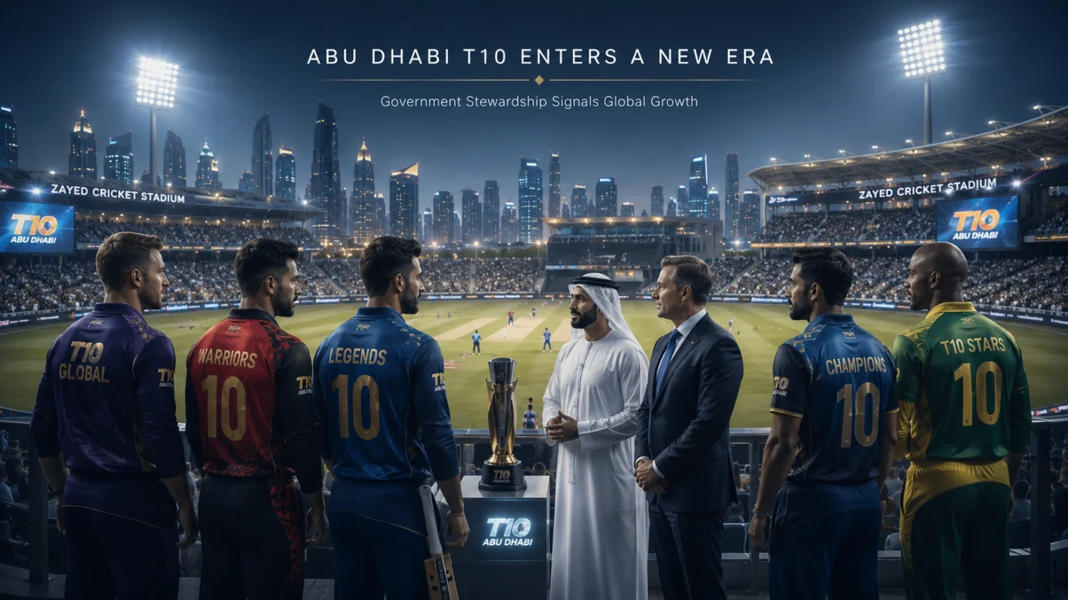Abu Dhabi T10 Enters New Era Under Government Stewardship
