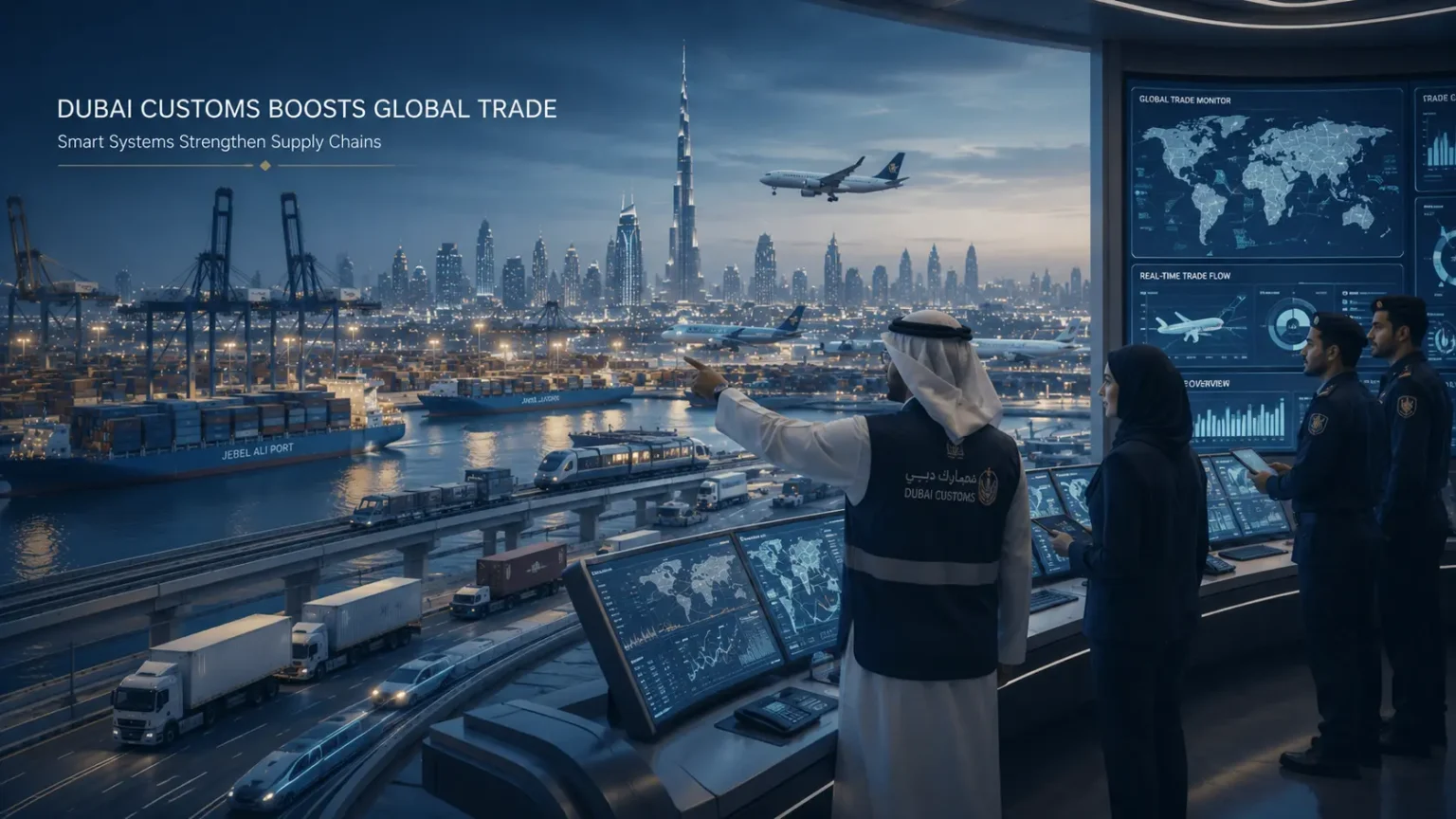 Dubai Customs Strengthens Trade Flow and Supply Chain Resilience Amid Global Challenges Dubai Customs Strengthens Trade Flow and Supply Chain Resilience Amid Global Challenges