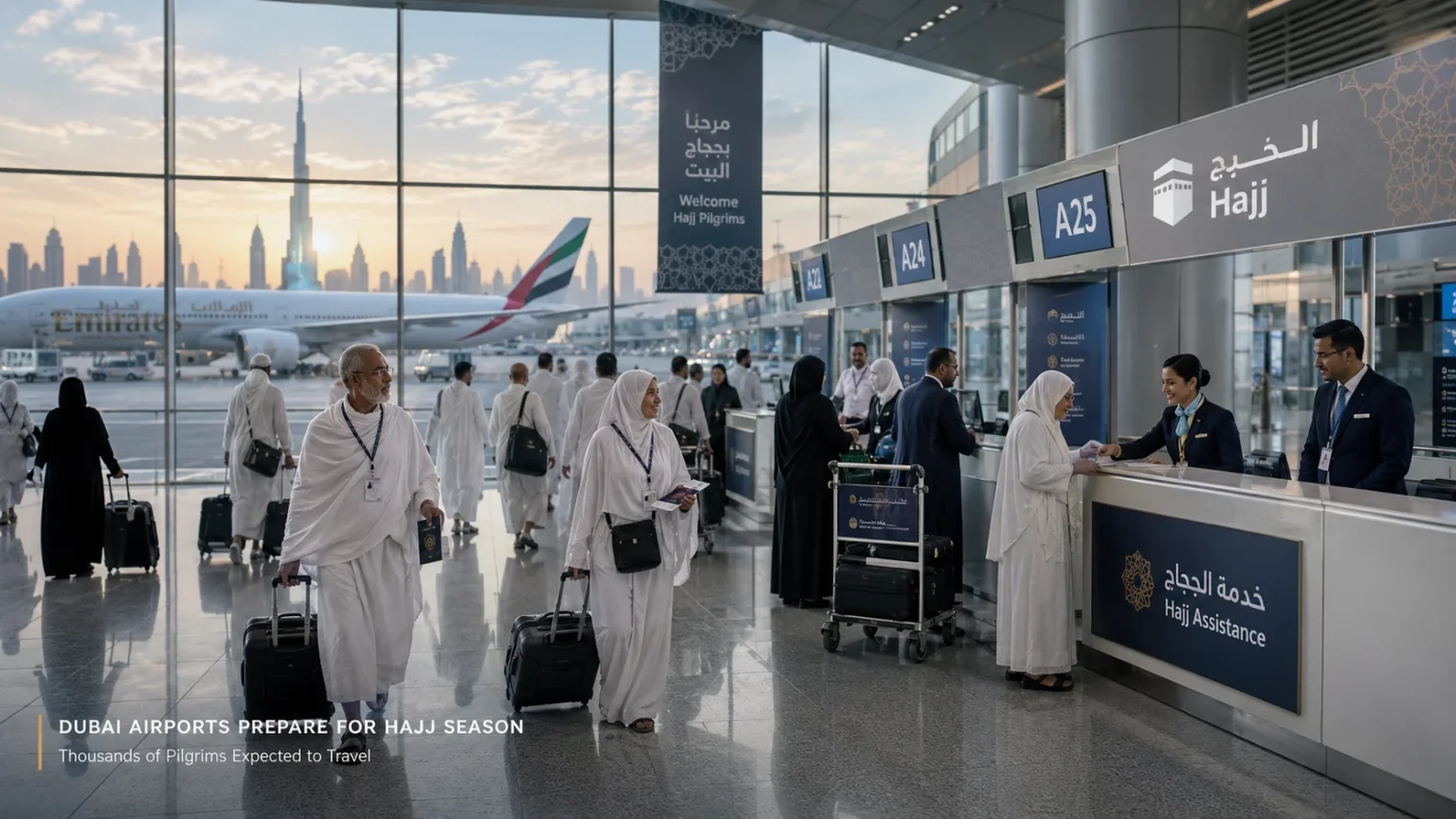 Dubai Airports Prepare to Welcome Thousands of Hajj Pilgrims in 2026