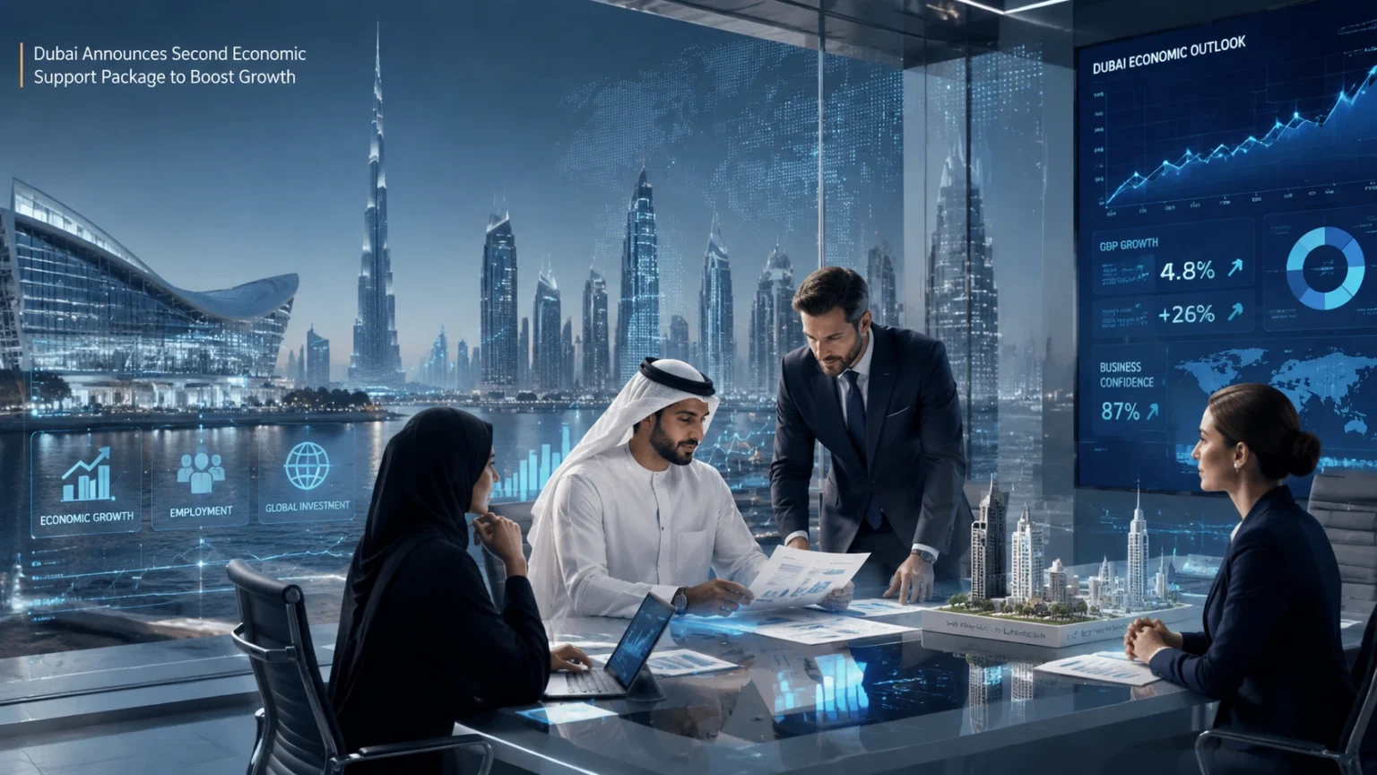 Dubai Announces Second Economic Support Package to Boost Growth