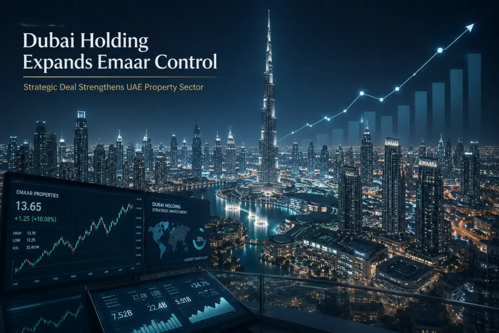 Dubai Holding Expands Emaar Control - Strategic Deal Strengthens UAE Property Sector
