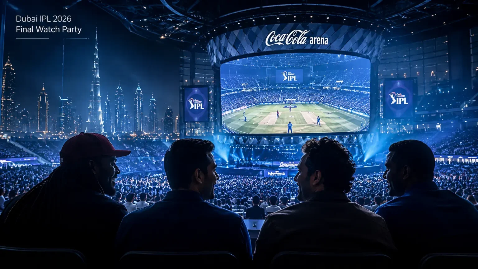 Dubai Is Hosting IPL 2026 Final Watch Party at Coca-Cola Arena — With Chris Gayle, Sreesanth and More in the Room Dubai IPL 2026 Final Watch Party to Bring Cricket Fever to Coca-Cola Arena