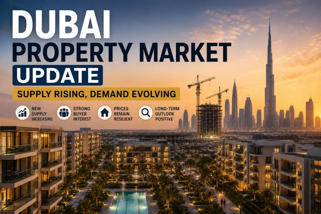 Dubai Property Market Update - Supply Rising, Demand Evolving