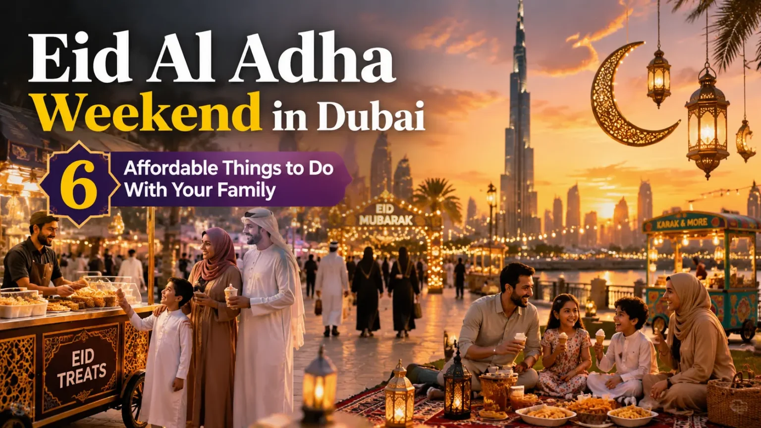 Eid Al Adha Weekend in Dubai: 6 Affordable Things to Do With Your Family Eid Al Adha Weekend in Dubai - 6 Affordable Things to Do With Your Family