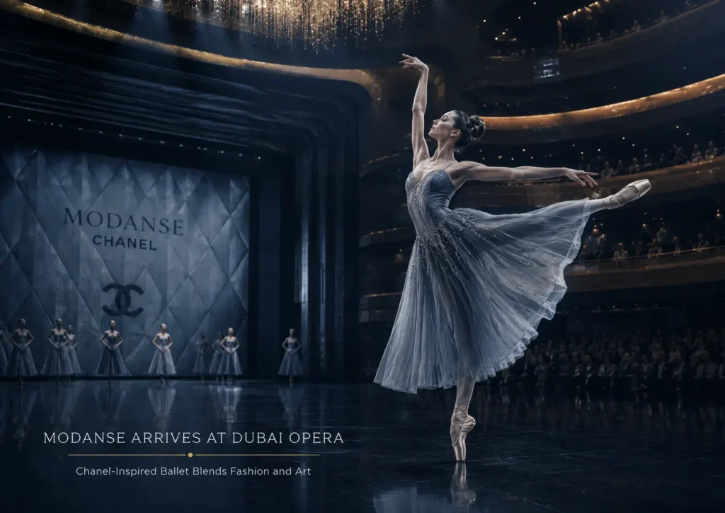 MODANSE ARRIVES AT DUBAI OPERA, Chanel-Inspired Ballet Blends Fashion and Art