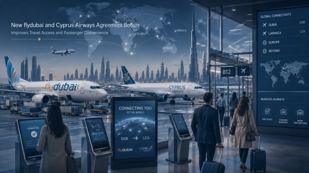 New flydubai and Cyprus Airways Agreement Boost Improves Travel Access and Passenger Convenience
