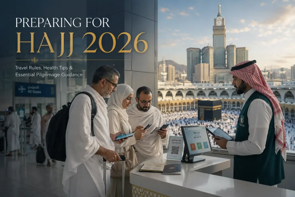 PREPARING FOR HAJJ 2026 - Travel Rules, Health Tips & Essential Pilgrimage Guidance