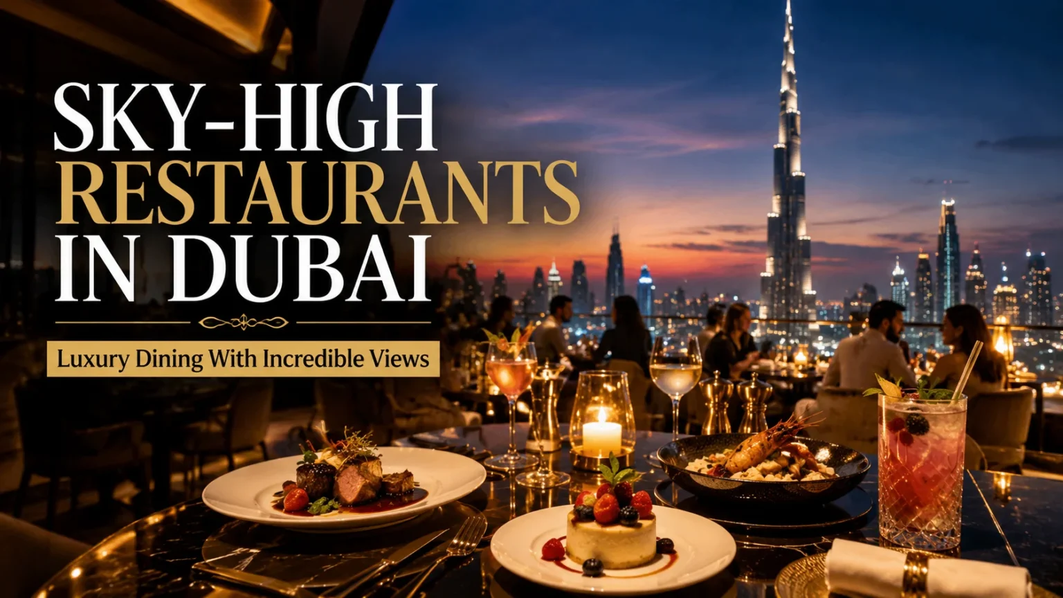 5 Sky-High Restaurants in Dubai With Incredible Skyline Views