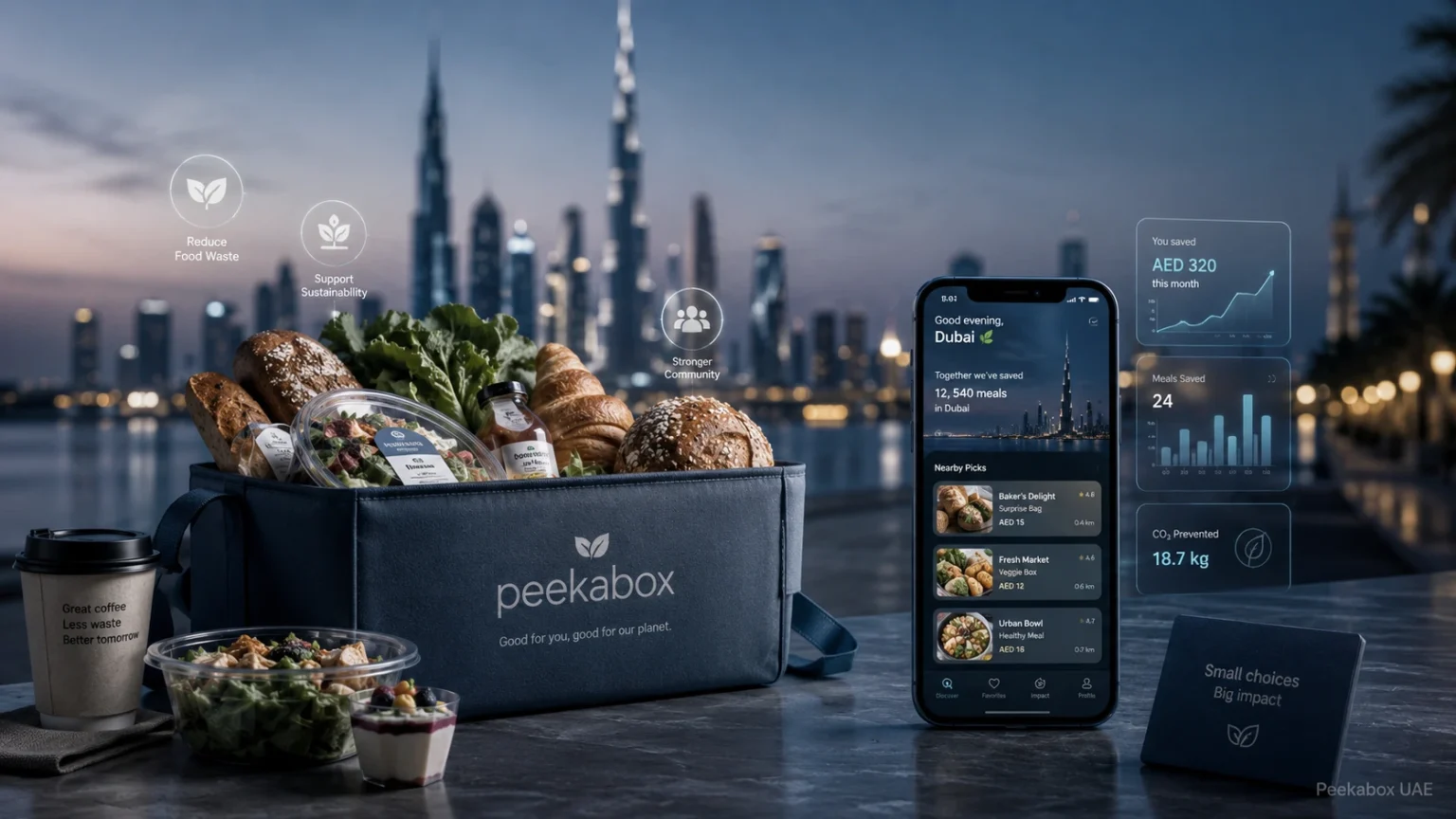 UAE App Peekabox Helps Residents Save Money While Reducing Food Waste UAE App Peekabox Helps Residents Save Money While Reducing Food Waste