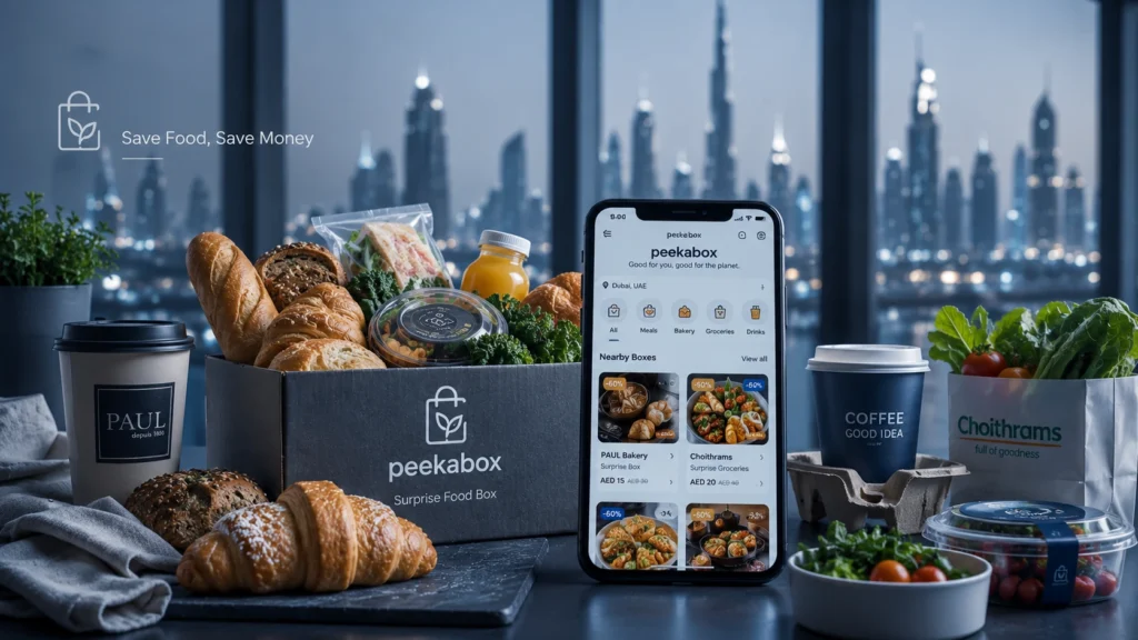 UAE App Peekabox Offers Up to 70 Off Surplus Food