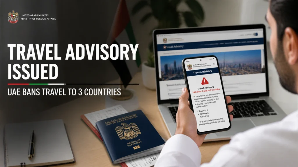 UAE Travel Ban in 2026 - Iran, Iraq & Lebanon Restricted for Citizens