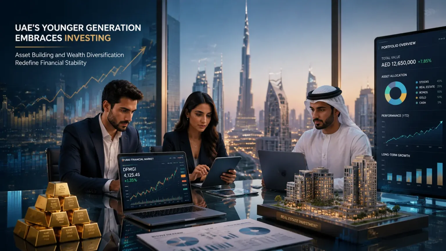 UAE’s Younger Generation Redefines Financial Stability Through Investing and Asset Building UAE Youth Redefines Financial Stability Through Investing and Asset Building